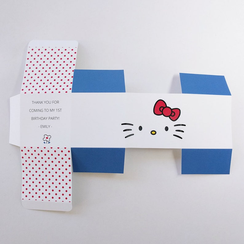 DIY Printable Hello Kitty Treat Box