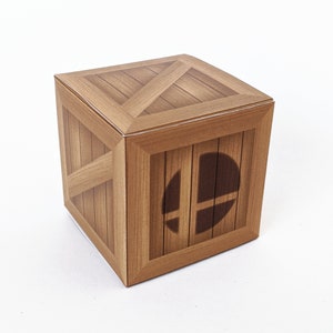 Caja de golosinas de contenedor de Super Smash Bros. - DIY imprimible