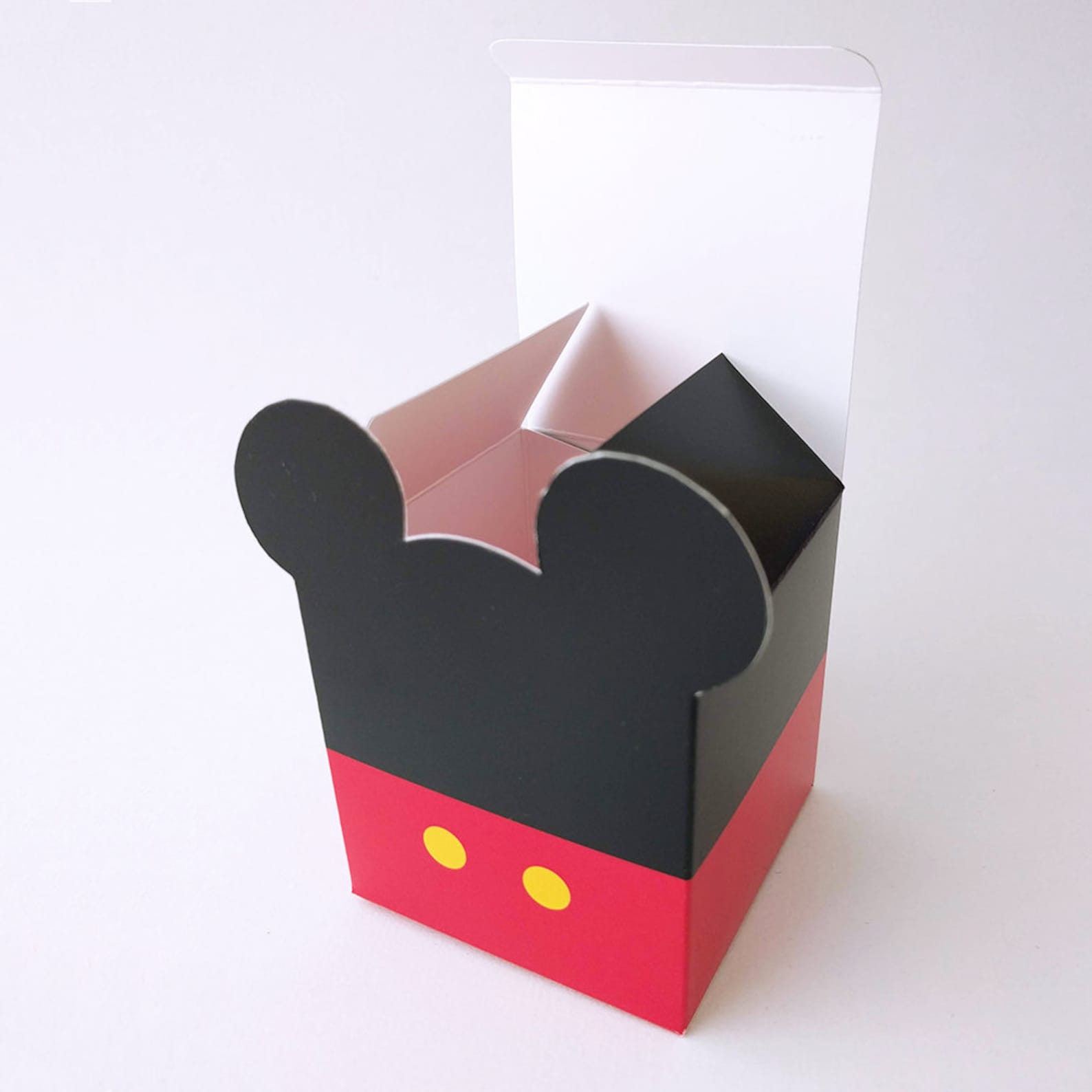 Mickey and Minnie Mouse Treat Box DIY Printable - Etsy