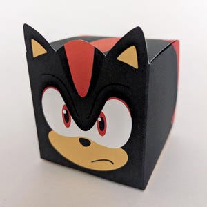 Scatola per dolcetti Shadow Hedgehog - fai da te stampabile