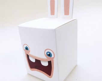 Rabbid Treat Box - DIY Printable