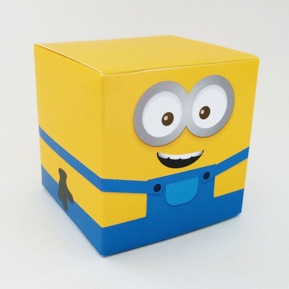Minion Bob Treat Box DIY Printable - Etsy