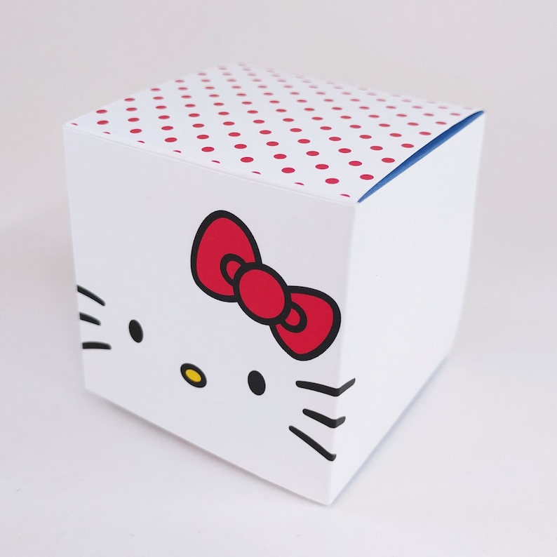 DIY Printable Hello Kitty Treat Box