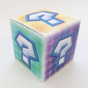 Mario Kart Item Treat Box - DIY afdrukbaar