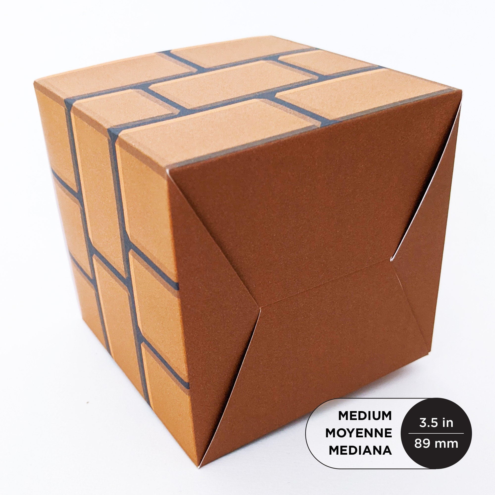 Medium Brick Treat Box - DIY Printable - Etsy