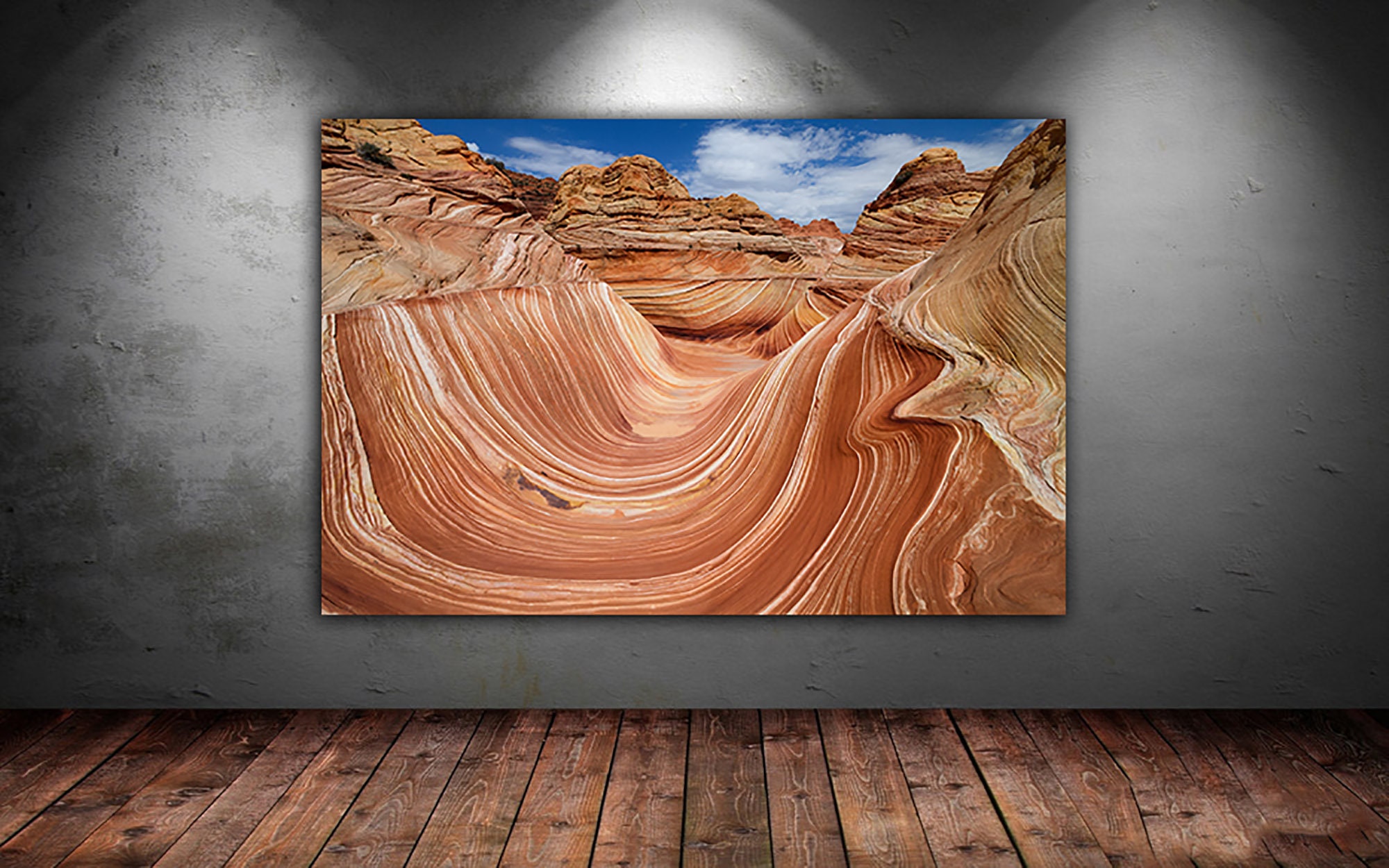 Lines of Zahn the Wave Vermilion Cliffs National Monument, Utah