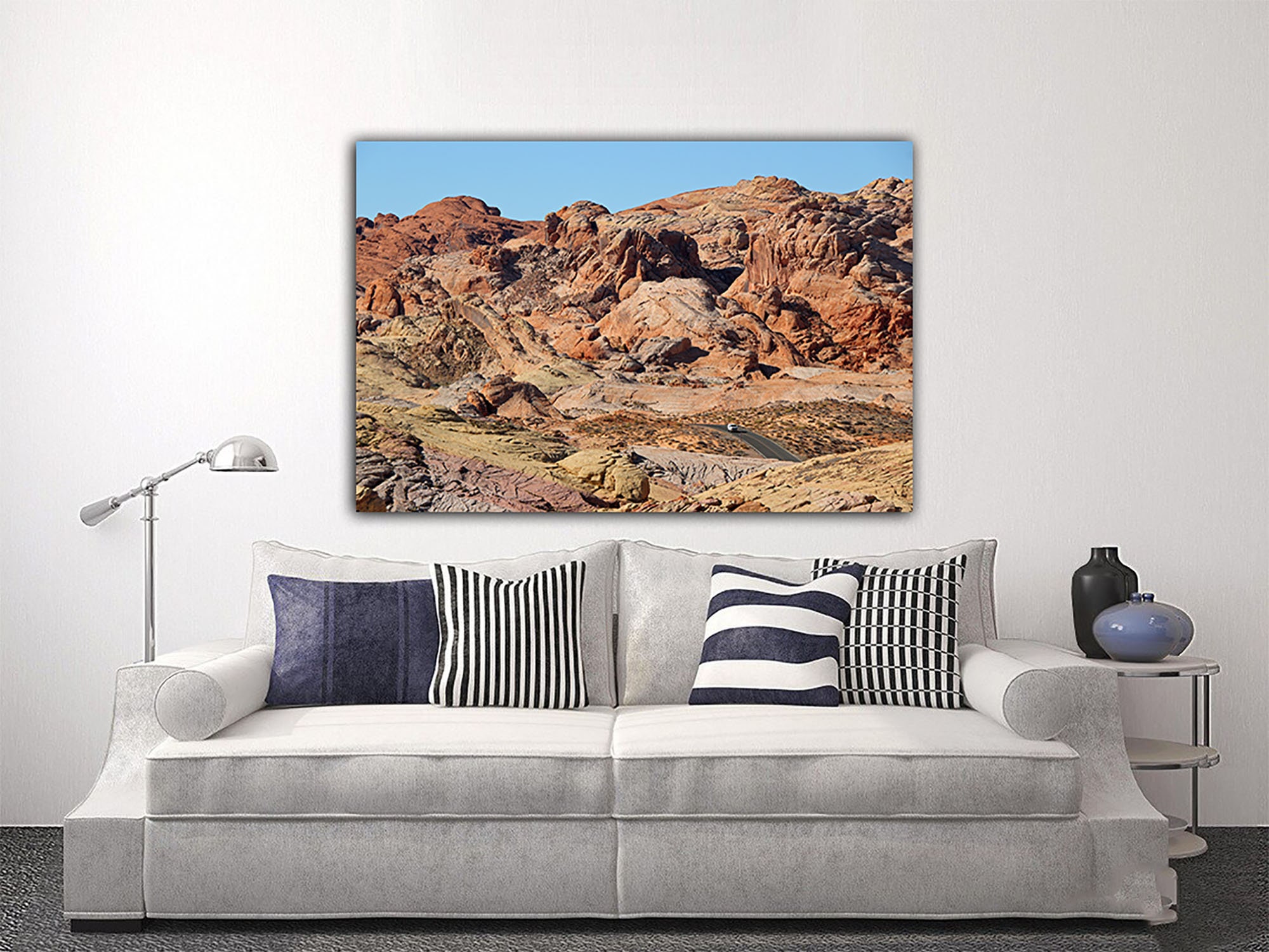 Pastel Road Valley of Fire, Nevada Photograph Print Poster Picture Wall ...