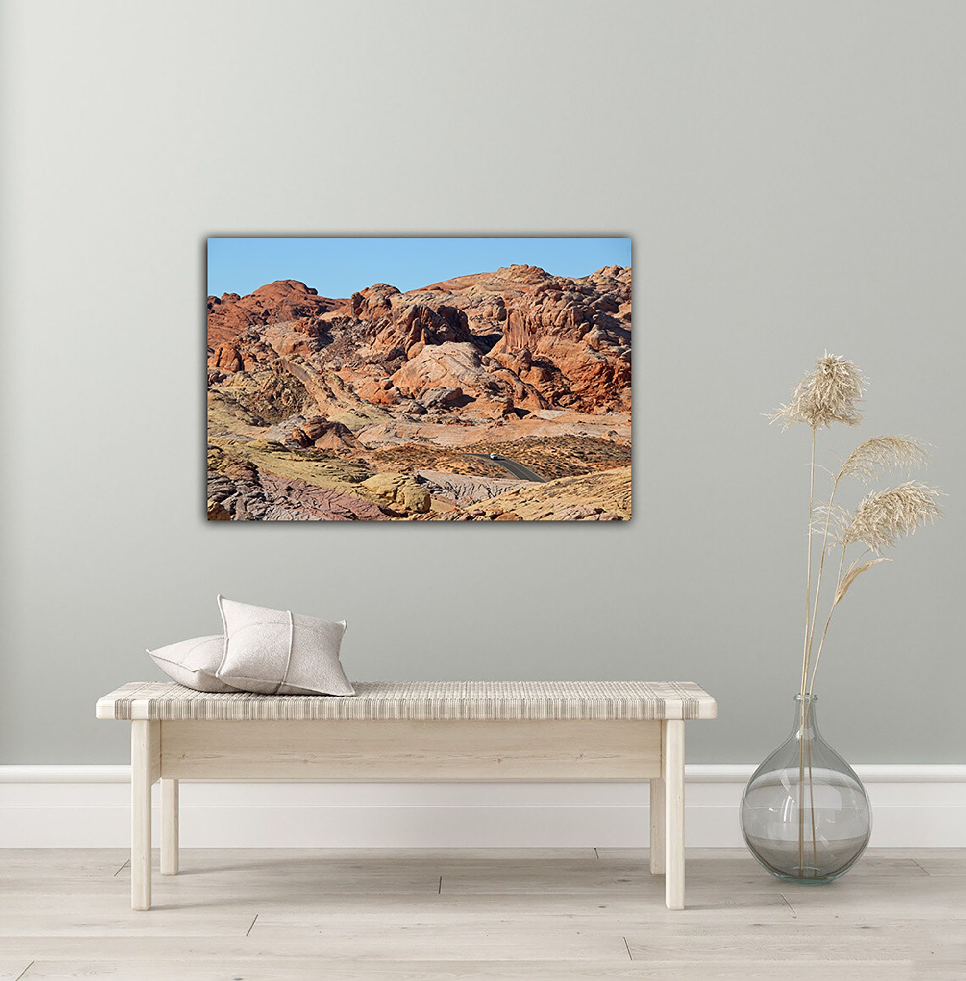 Pastel Road Valley of Fire, Nevada Photograph Print Poster Picture Wall ...