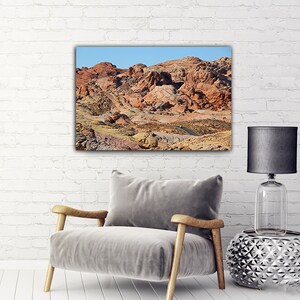 Pastel Road - Valley of Fire, Nevada - Photograph Print Poster Picture ...