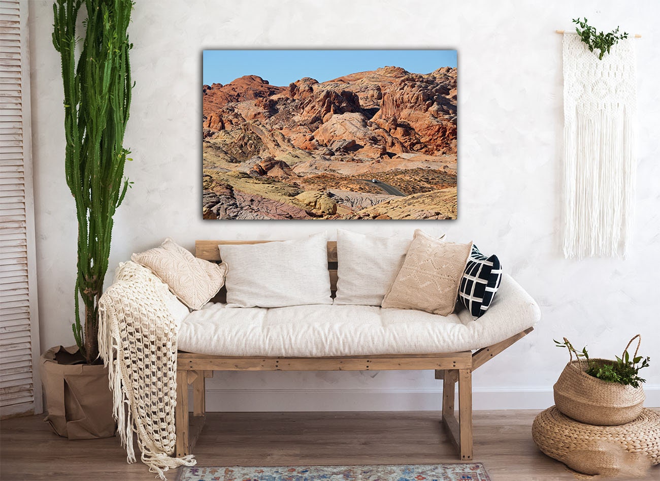 Pastel Road Valley of Fire, Nevada Photograph Print Poster Picture Wall ...