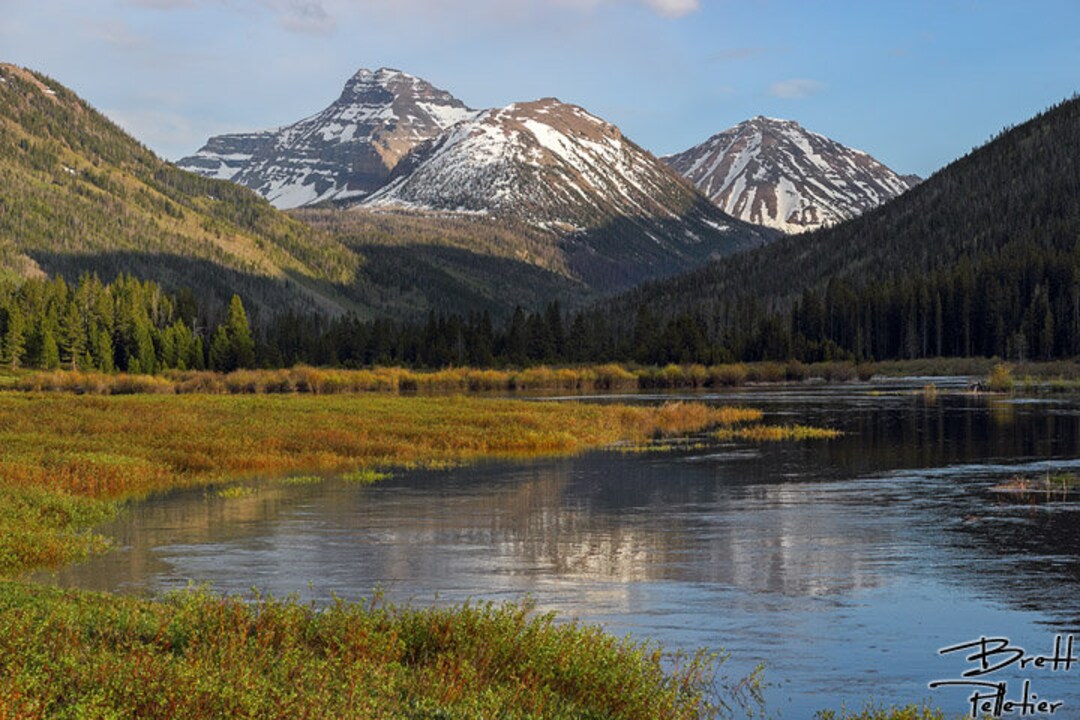 Christmas Meadows Sunset Uinta Mountains Utah Photograph Etsy