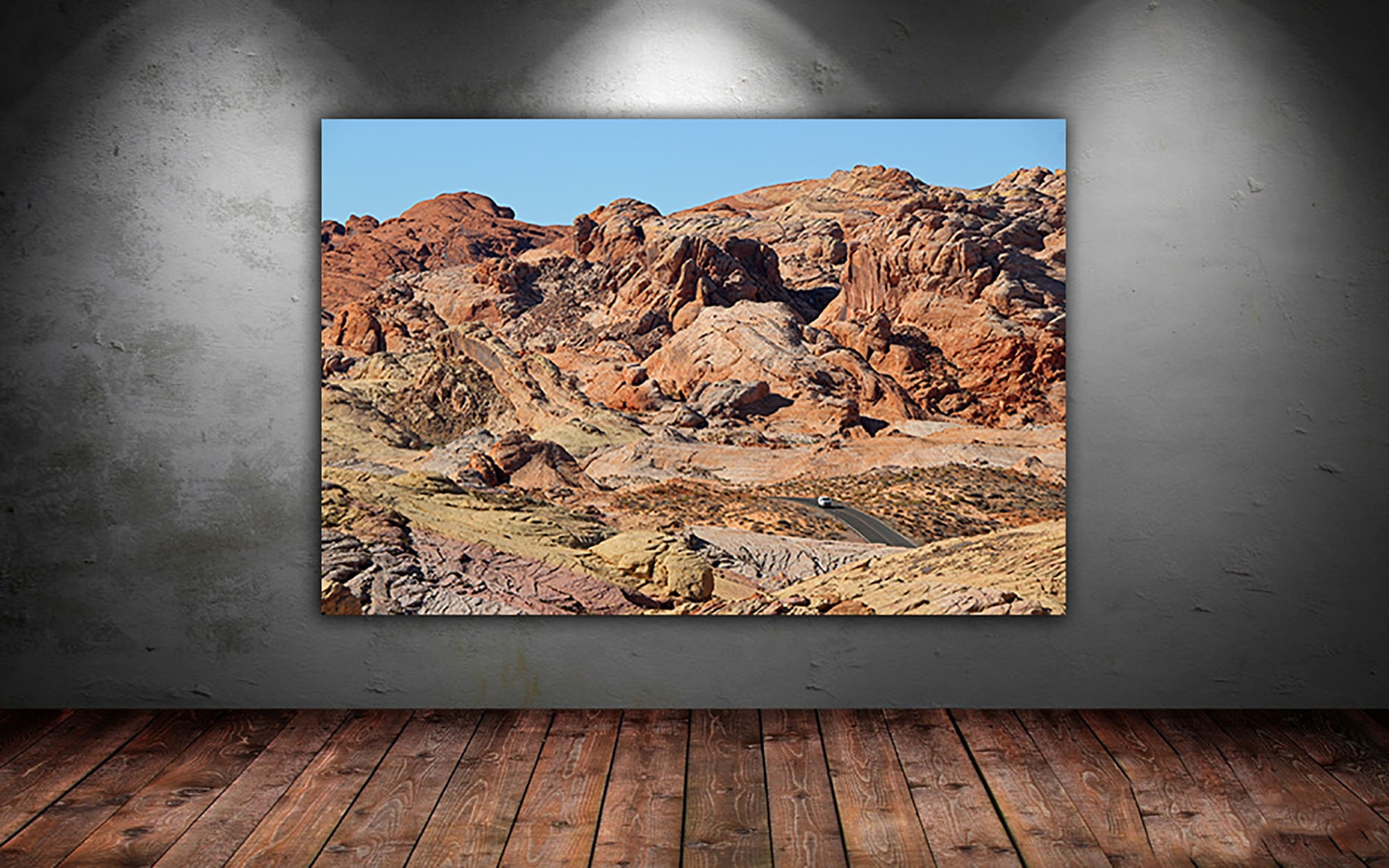 Pastel Road Valley of Fire, Nevada Photograph Print Poster Picture Wall ...