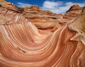 Lines of Zahn - The Wave - Vermilion Cliffs National Monument, Utah - Photograph Print Poster Picture Photography Art Artist Landscape Photo