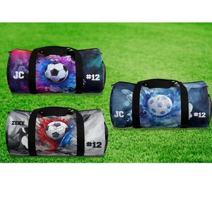 Custom Soccer Duffle Bag - Personalized Sports Gym Equipment, Team Gifts & Travel Gear, Fútbol Soccer Backpack, Soccer Bag, Ball Holder