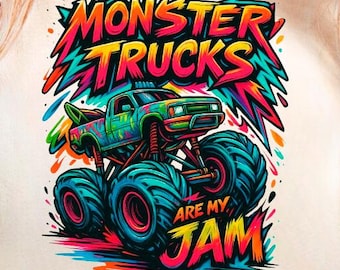 Monster Truck Graffiti PNG: Urban Sublimation Clipart (Digital Download)