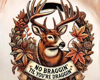 Deer Hunting PNG, T-Shirt Mug Design (Digital Download)