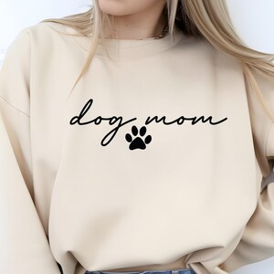 Dog Mom Sweatshirts - Custom Dog Mom Shirt - Dog Mom Shirts - Womens Sweatshirts - Dog Mom Tshirt - Dog Mom Gift - Dog Mom Tee - New Dog Mom