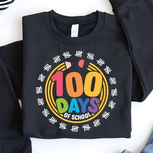 100 Days of School Shirt, 100 Day Shirt, 100th Day Of School Celebration, Student Shirt,Back to School Shirt, Gift For Teacher