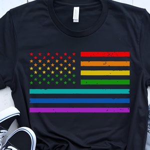 Pride LGBT Flag Shirt, Equality Shirt, LGBTQ T-shirt, Pride Shirt, LGBTQ Pride Shirt, Human Rights Awareness Shirt, Civil Rights Shirt, Flag