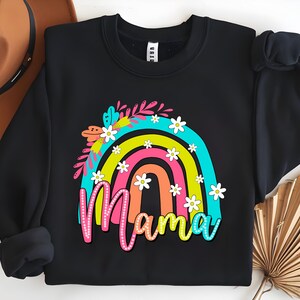 Rainbow Mama Shirt – Rainbow Mama Hoodie, Rainbow Mama Sweatshirt, Colorful Mama Tee, Pride Mama Shirt, Rainbow Mama Apparel