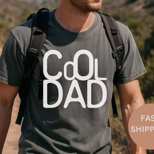Koszulka Comfort Colors® Cool Dad, Koszulka Cool Dads Club, Nowa koszulka dla taty, Prezent na Dzień Ojca, Najlepsza koszulka dla taty, Ulubiony prezent dla taty, Prezent dla fajnego taty