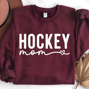 Hockey Mom Shirt: Sporty Mother&#39;s Day Tee