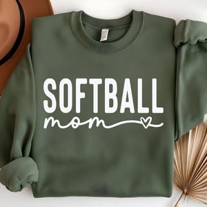 Softball Mom Shirt: Sporty Mother&#39;s Day Tee