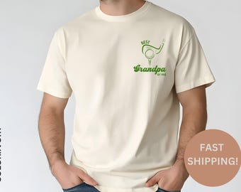 Comfort Colors® Best Grandpa By Par Shirt Golf Grandpa Shirt Fathers Day Gift Custom Golf Shirt For Dad Cool Grandpa Club Golf Lovers