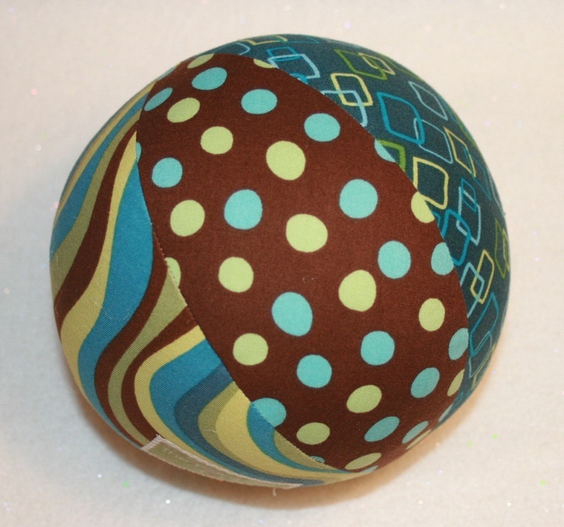 Large Cloth Ball Handmade Toy Baby Boy Toy Toddler Toy Pop Etsy