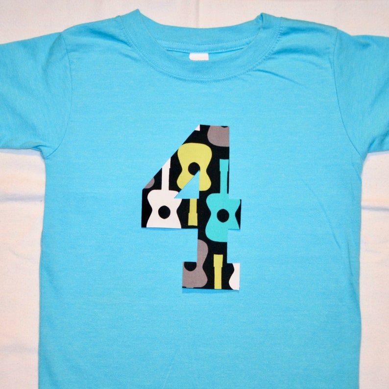 birthday number 4 shirts