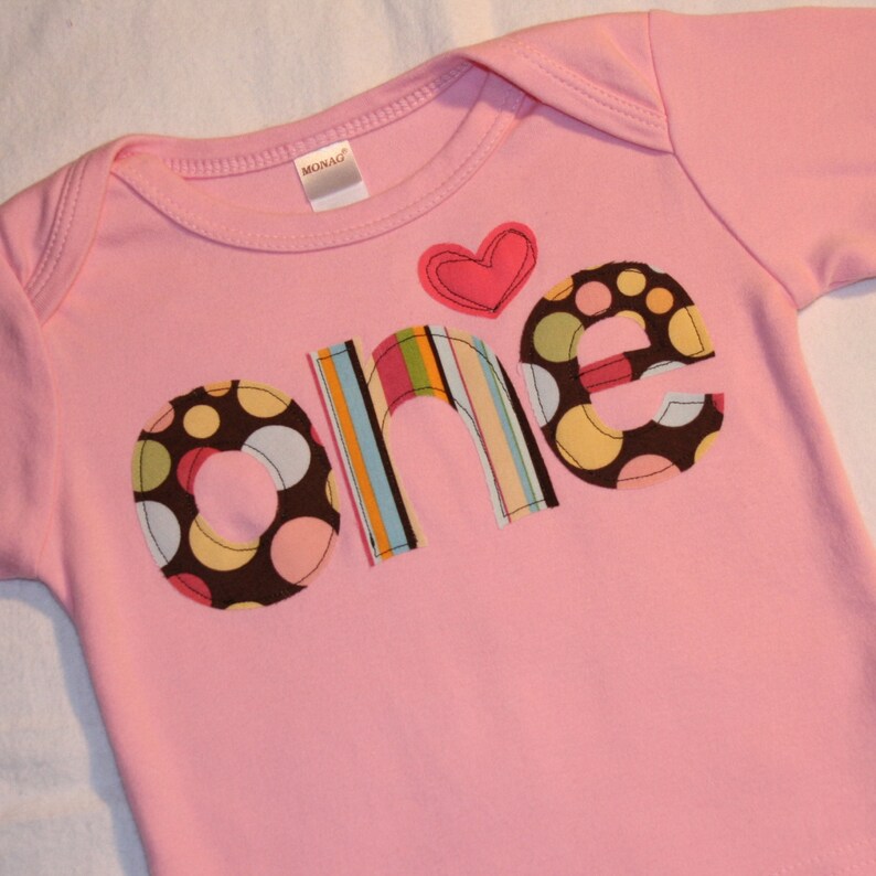 Girls 1st Birthday Outfit Pink and Brown Polkadot Set  12-18 image 3