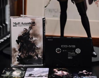 Nier:Automata Inspired Custom Cassette Tape | Fan-Made Sleeve Edition | Record-Your-Own Mix