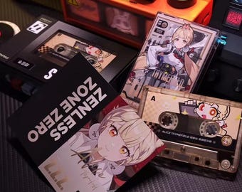 Zenless zone zero Cassette Tape / Cassette tape player - Jufufu, Hugo, Mocking bird, Vivian, Belle, Wise,Pan Yinhu, Phaethon Edition FM