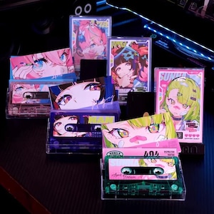 Set de Colección Disco/Casete de Agente Especial de Zenless Zone Zero | Creado por Fans (DISC + Póster de Apoyo) | Regalo de Recuerdo de zzz