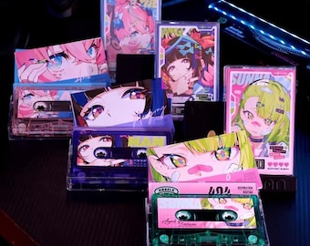 Set de Colección Disco/Casete de Agente Especial de Zenless Zone Zero | Creado por Fans (DISC + Póster de Apoyo) | Regalo de Recuerdo de zzz