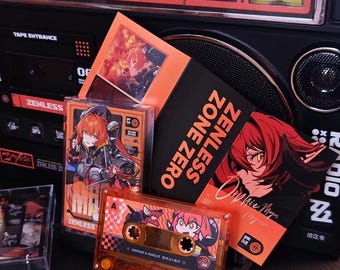 Cassette Zenless zone zero - Orphie Magnusson, Seed, Astra Yao, Evelyn, Soldier 0 Anby, Soldier 11, BIlly, Nicole, Trigger Edition FM
