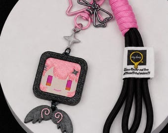 Zenless zone zero Agent 3D Printed Keychain & Pendant - Geometric 4cm Cube Design | in-Game Replica