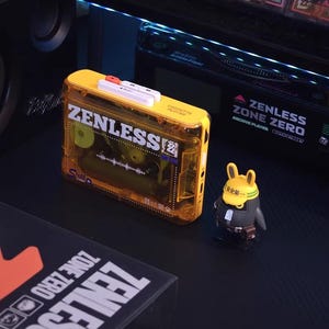 H.A.P. Portable Cassette Tape Player Zenless Zone Zero - PandaW10I, Retro Music, Vintage Portable Cassette Player, Gift for Gamer, ZZZ Merch Kinetic Impact