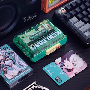 H.A.P. Portable Cassette Tape Player Zenless Zone Zero - PandaW10I, Retro Music, Vintage Portable Cassette Player, Gift for Gamer, ZZZ Merch image 7