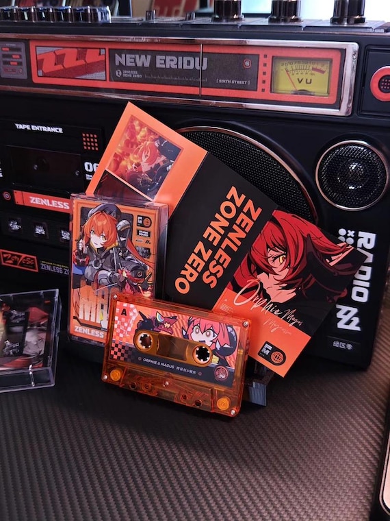 Zenless Zone Zero Cassette Tape - Orphie Magnusson, Seed, Astra