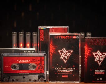 Arknights: Endfield Inspired Custom Cassette Tape | Contingency Contract  | Fan-Made Archive Edition