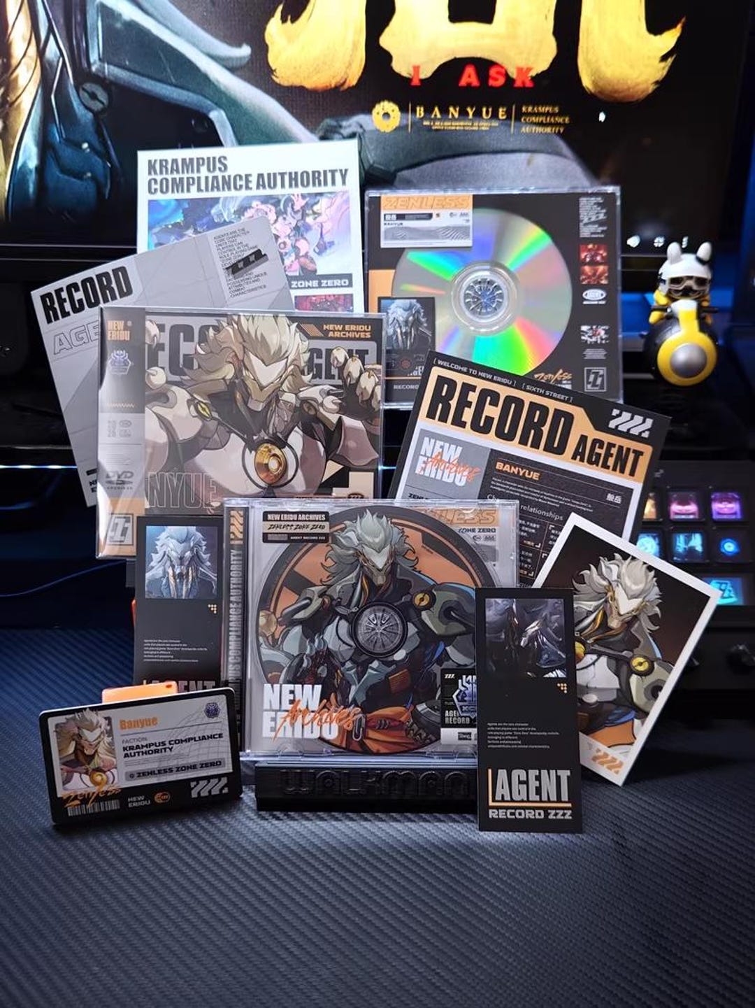 Zenless Zone Zero Agent Archive CD/DVD Collector's Set | Fan-made