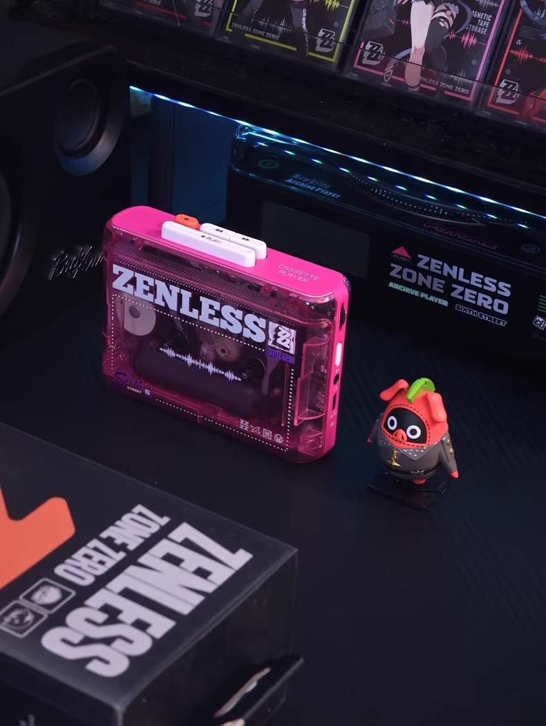 Zenless Zone Zero H.A.P. ポータブルカセットプレイヤー - Panda W10I