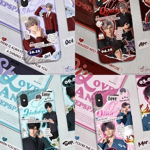 Love and Deepspace Personalized Cell Phone Case Matte/Glossy, Caleb , Sylus , Xavier , Zayne , Rafayel, The Herta, Sunday, Tribbie
