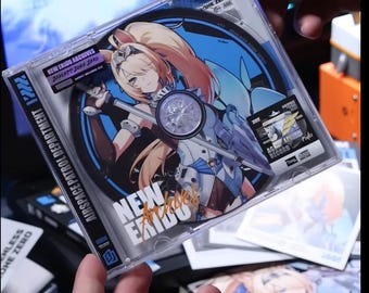 Zenless Zone Zero Agent Archive CD/DVD Collector's Set | Fan-Made NFC id card + Exclusive Documents | zzz Memorabilia Gift