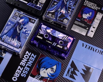 Zenless zone zero Cassette Tape  -  Dialyn, Yidhari, Manato, Alice, Yuzuha, Jufufu, Hugo, Vivian, Belle, Wise,Pan Yinhu, Lucia Edition FM