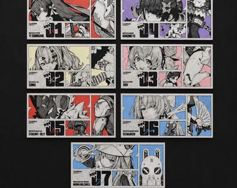 Zenless Zone Zero Poster Style Fridge Magnet, Anime Game Accessory, Unique Relief Design, Fan Art Gift Cinematic Series