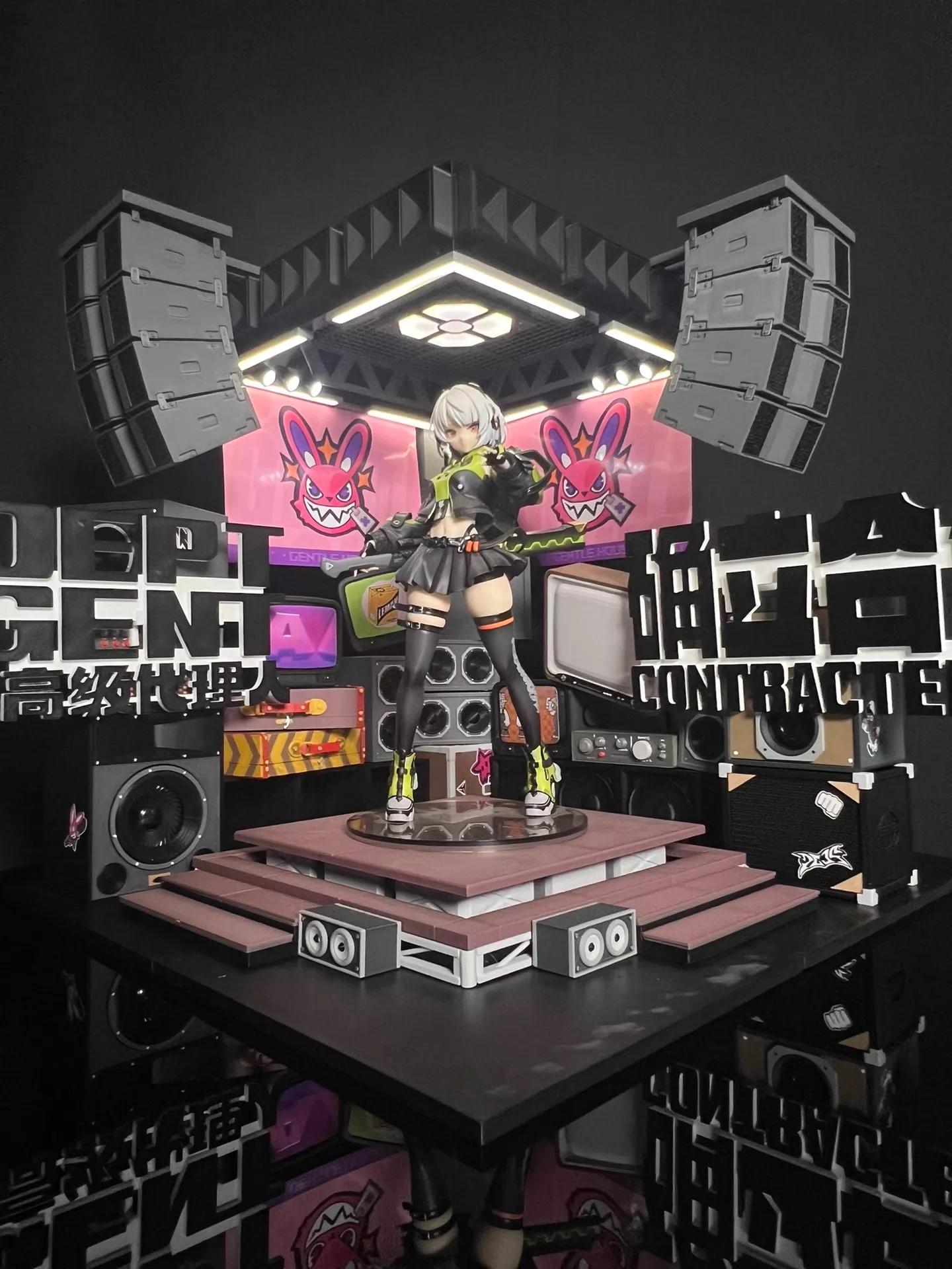 Zenless Zone Zero Gacha Screen Display Diorama – 3D Printed Model