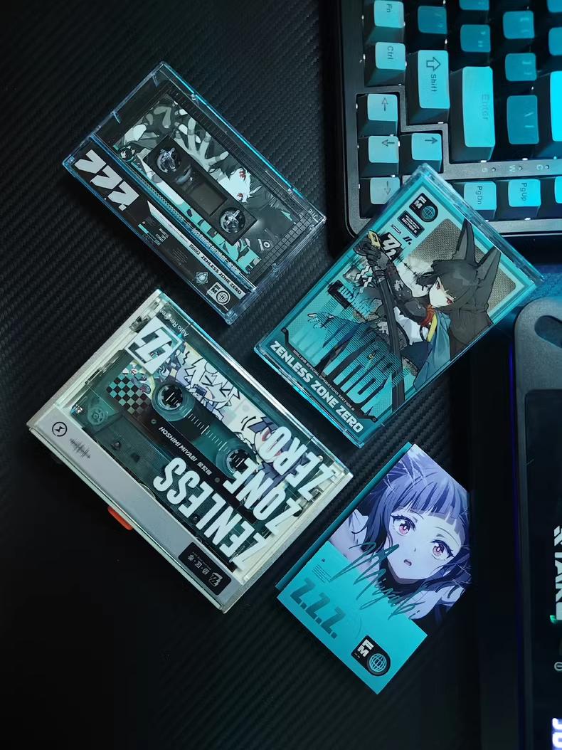 Zenless zone zero Cassette Tape - Miyabi, Burnice, Yanagi, Evelyn, Lighter, Harumasa, Burnice, BIlly, Nicole, Lycaon,Corin Edition FM