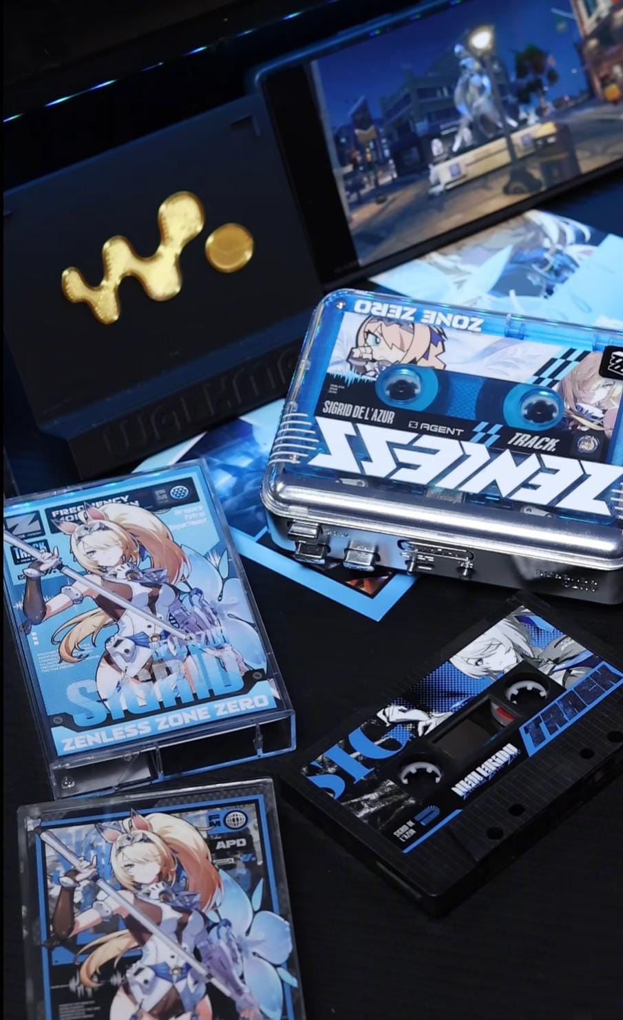 Zenless Zone Zero Cassette Tape - Lycaon, Qingyi, Zhuyuan, Koleda